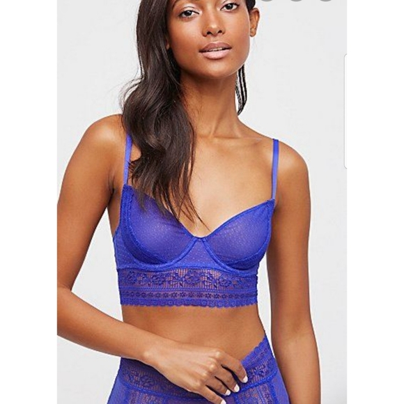 FREE PEOPLE Get Off My Cloud Longline Sheer Bra - Picture 4 of 8